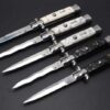 New 11-inch AKC Italian Mafia-Gambler Jump Knife