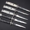 New 11-inch AKC Italian Mafia-Gambler Jump Knife