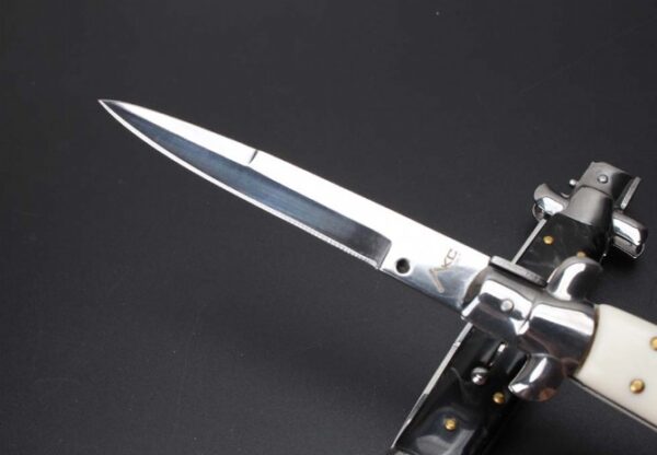 New 11-inch AKC Italian Mafia-Gambler Jump Knife