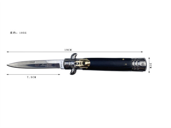 ACK-Black wooden handle