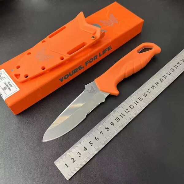 115 New Butterfly Benchmade Undercurrent 18040S Undercurrent Straight Knife Water Series Orange