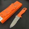 115 New Butterfly Benchmade Undercurrent 18040S Undercurrent Straight Knife Water Series Orange