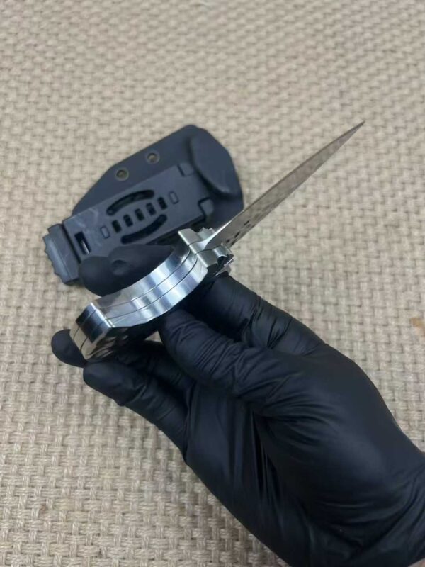 VG10 steel, hand-polished, high hardness 60HRC